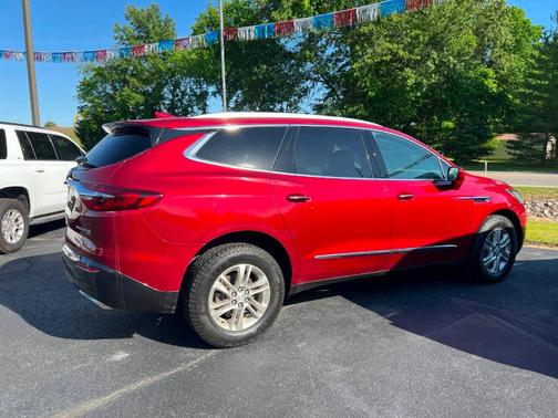 Red 2019 Buick Enclave Essence