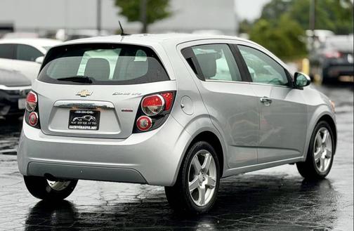 Silver Ice Metallic 2014 Chevrolet Sonic LTZ