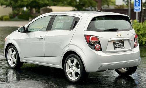 Silver Ice Metallic 2014 Chevrolet Sonic LTZ