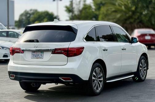 White Diamond Pearl 2016 Acura MDX 3.5L w/Technology Package