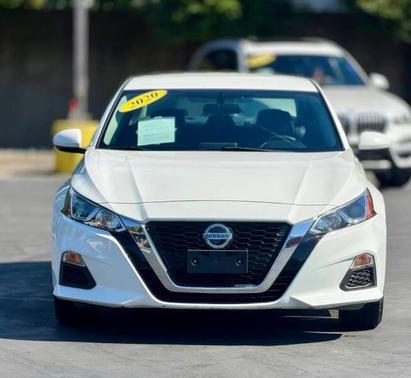 Glacier White 2020 Nissan Altima S FWD