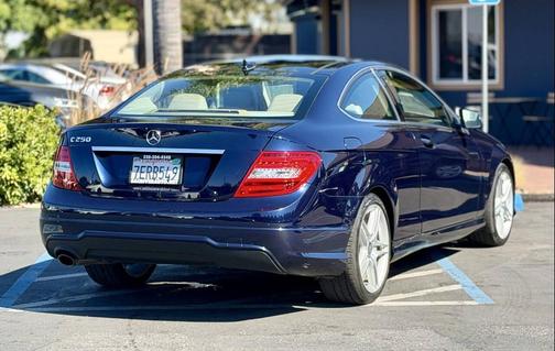 Lunar Blue Metallic 2014 Mercedes-Benz C-Class C 250