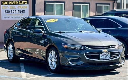 Charcoal 2018 Chevrolet Malibu LT