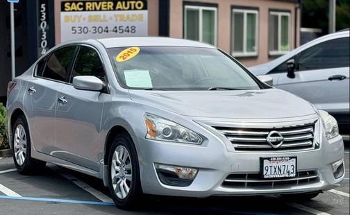 Brilliant Silver 2015 Nissan Altima 2.5 S
