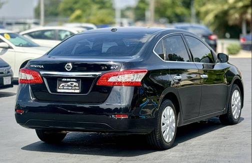 Super Black 2015 Nissan Sentra SV