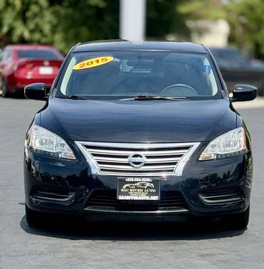 Super Black 2015 Nissan Sentra SV