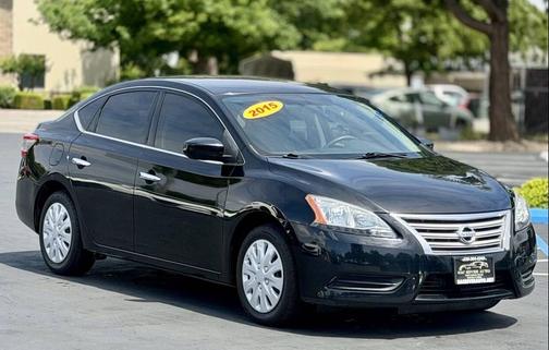 Super Black 2015 Nissan Sentra SV