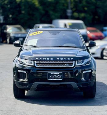 Black 2017 Land Rover Range Rover Evoque HSE