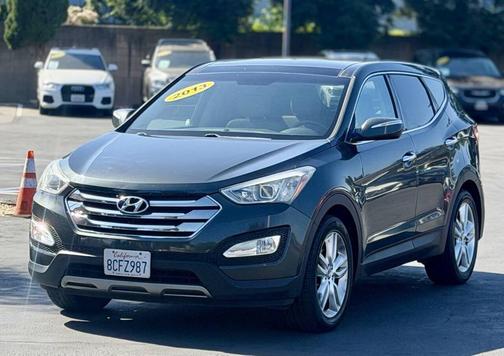 Black 2013 Hyundai SANTA FE 2.0T AWD 4dr SUV