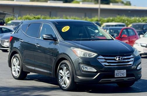 Black 2013 Hyundai SANTA FE 2.0T AWD 4dr SUV