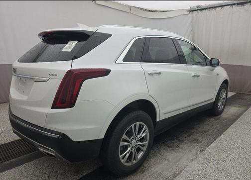 Crystal White Tri-Coat 2023 Cadillac XT5 Premium Luxury