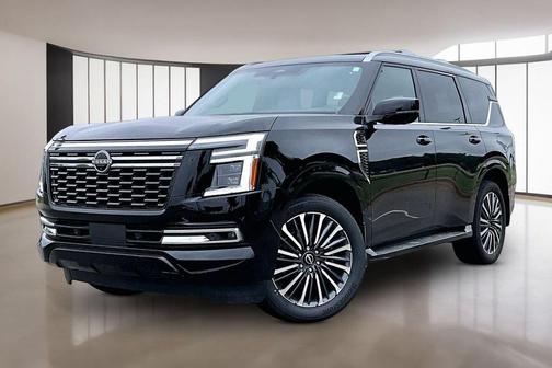Black 2025 Nissan Armada PLRES