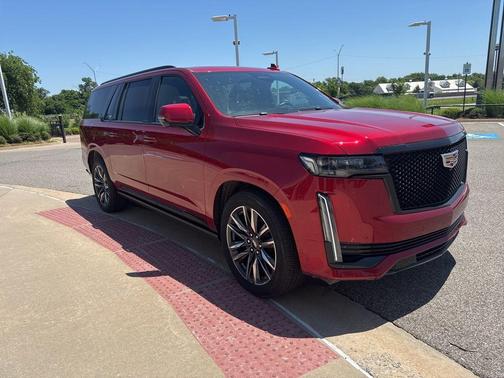 Radiant Red 2024 Cadillac Escalade ESV Sport Platinum