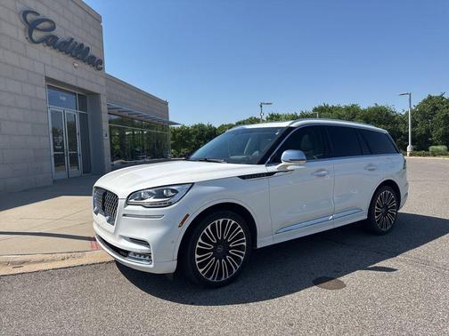 Pristine White 2021 Lincoln Aviator Black Label AWD