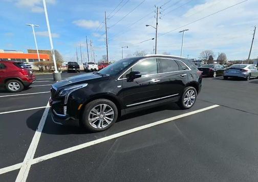 Stellar Black Metallic 2025 Cadillac XT5 Premium Luxury