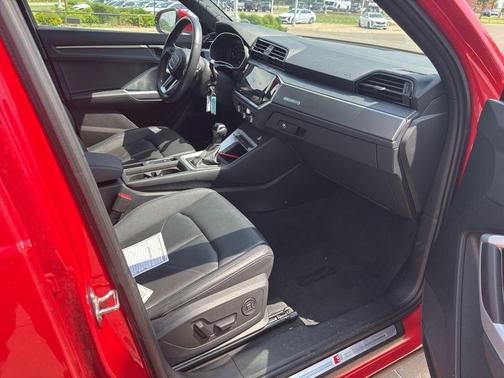 Progressive Red 2025 Audi Q3 45 S line Premium