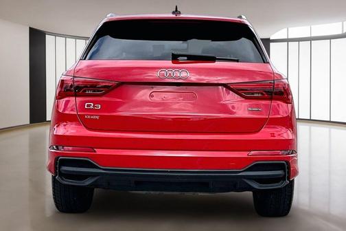 Progressive Red 2025 Audi Q3 45 S line Premium