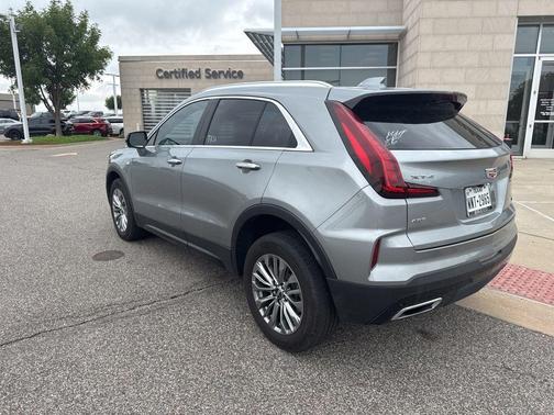 Silver Metallic 2025 Cadillac XT4 Premium Luxury