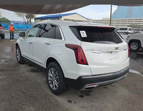 Crystal White Tri-Coat 2023 Cadillac XT5 Premium Luxury