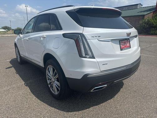 Crystal White Tri-Coat 2024 Cadillac XT5 Sport