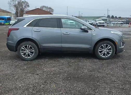 Satin Steel Metallic 2022 Cadillac XT5 Premium Luxury