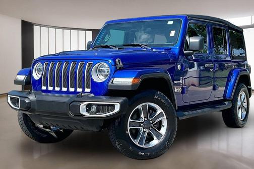 Ocean Blue Metallic 2020 Jeep Wrangler Unlimited Sahara