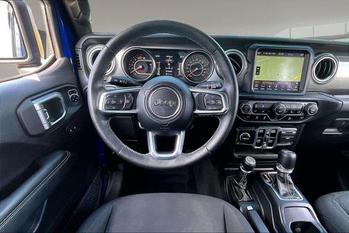 Ocean Blue Metallic 2020 Jeep Wrangler Unlimited Sahara
