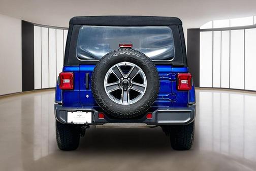 Ocean Blue Metallic 2020 Jeep Wrangler Unlimited Sahara