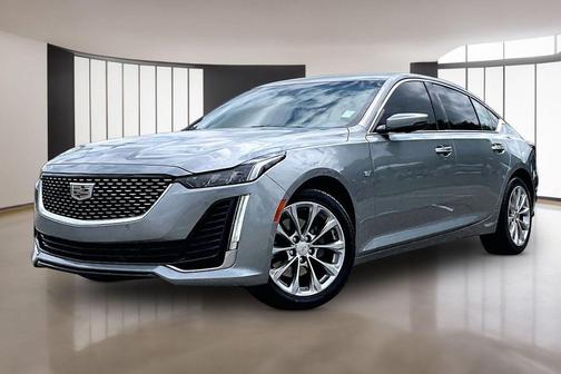 Silver Metallic 2023 Cadillac CT5 Premium Luxury AWD
