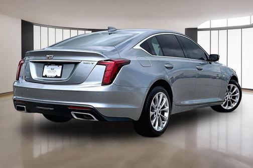 Silver Metallic 2023 Cadillac CT5 Premium Luxury AWD