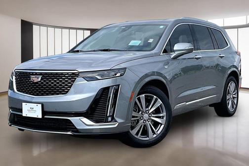 Silver Metallic 2025 Cadillac XT6 Premium Luxury FWD