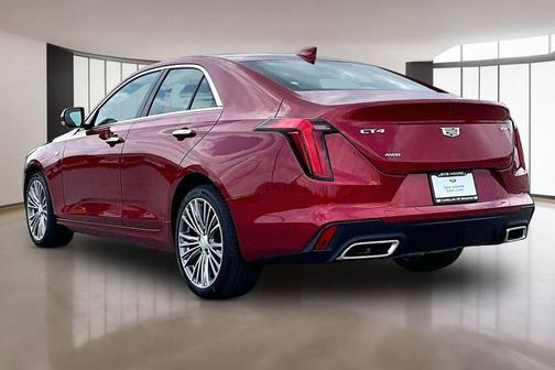 Radiant Red 2026 Cadillac CT4 Premium Luxury