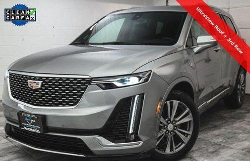 Silver Metallic 2025 Cadillac XT6 Premium Luxury AWD