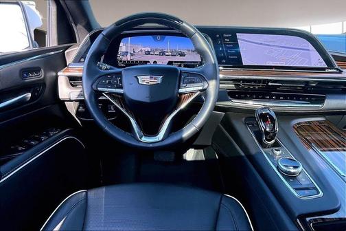 Crystal White Tri-Coat 2024 Cadillac Escalade Premium Luxury