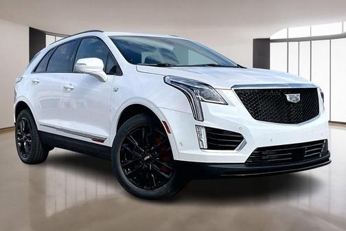Crystal White Tri-Coat 2026 Cadillac XT5 Sport
