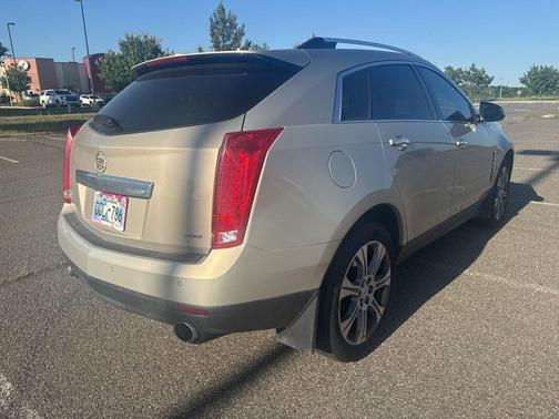 Gold Mist Metallic 2012 Cadillac SRX Premium Collection