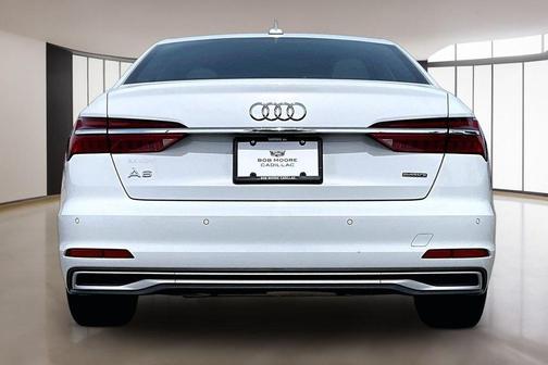 Glacier White Metallic 2024 Audi A6 45 Premium