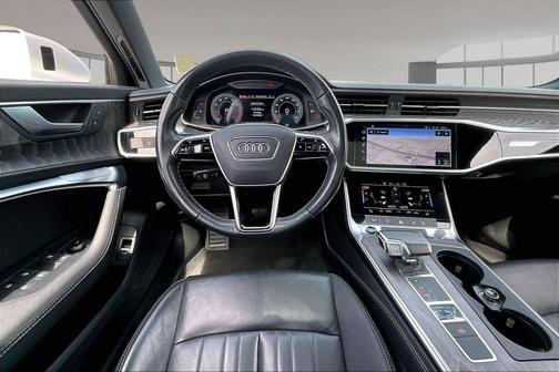 Glacier White Metallic 2024 Audi A6 45 Premium