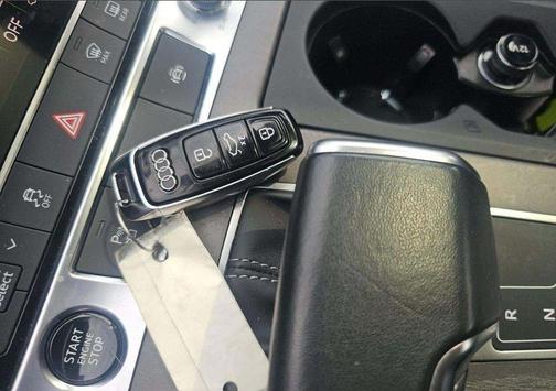 Glacier White Metallic 2024 Audi A6 45 Premium