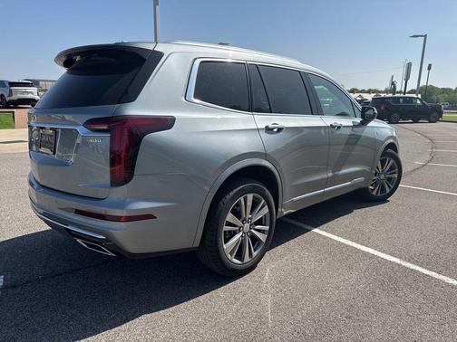 Silver Metallic 2025 Cadillac XT6 Premium Luxury AWD