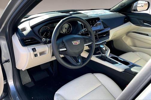 Silver Metallic 2026 Cadillac CT4 Premium Luxury