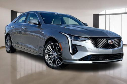 Silver Metallic 2026 Cadillac CT4 Premium Luxury