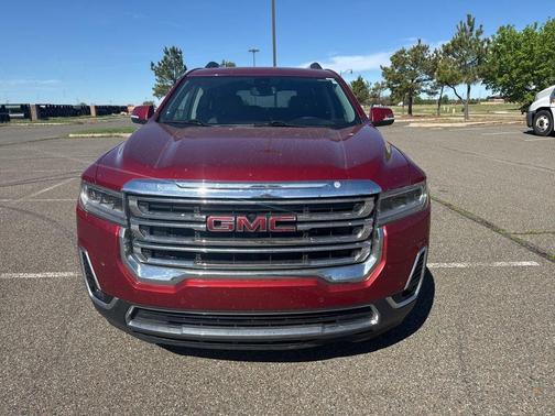 Volcanic Red 2023 GMC Acadia SLT