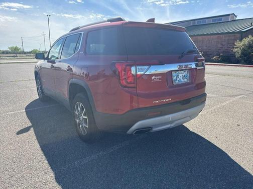 Volcanic Red 2023 GMC Acadia SLT