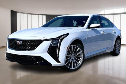 Vibrant White 2026 Cadillac CT5 Premium Luxury AWD