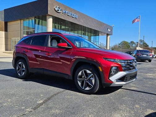Red 2026 Hyundai TUCSON SEL