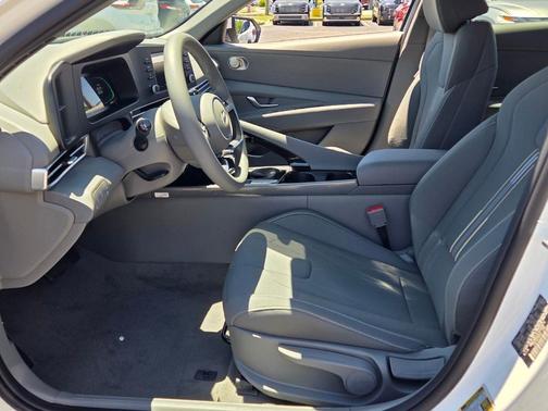 White 2026 Hyundai ELANTRA HEV Blue