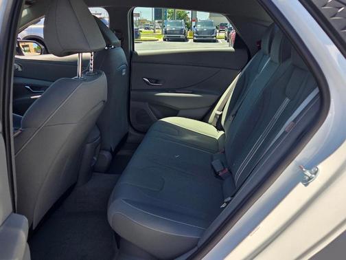 White 2026 Hyundai ELANTRA HEV Blue