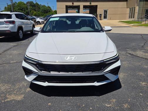 White 2026 Hyundai ELANTRA HEV Blue
