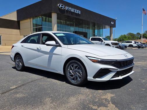 White 2026 Hyundai ELANTRA HEV Blue